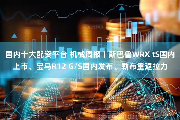 国内十大配资平台 机械周报丨斯巴鲁WRX tS国内上市、宝马R12 G/S国内发布、勒布重返拉力